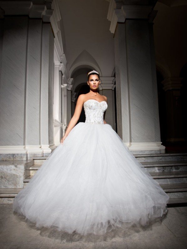 Luxor, ball gown, wedding dress Royal Bride Nympha collection 2016